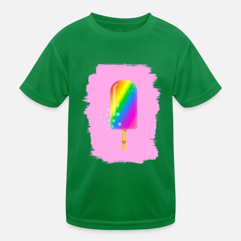 Glace de licorne T-shirt sport Enfant