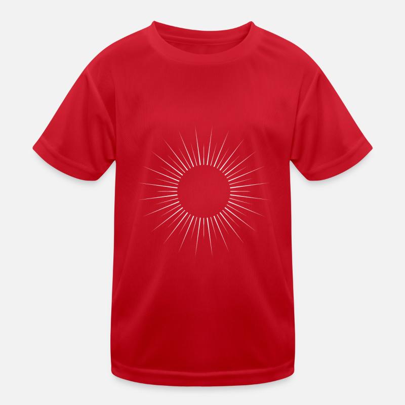 Eclipse solaire T-shirt sport Enfant