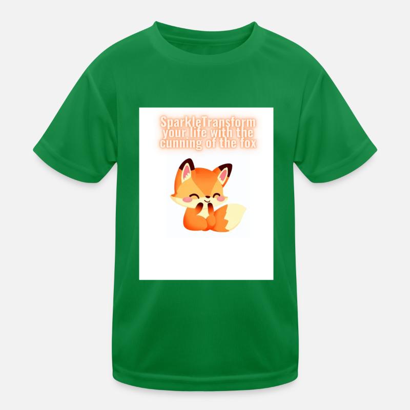 Funkelnde Transformation Kinder Funktions-T-Shirt