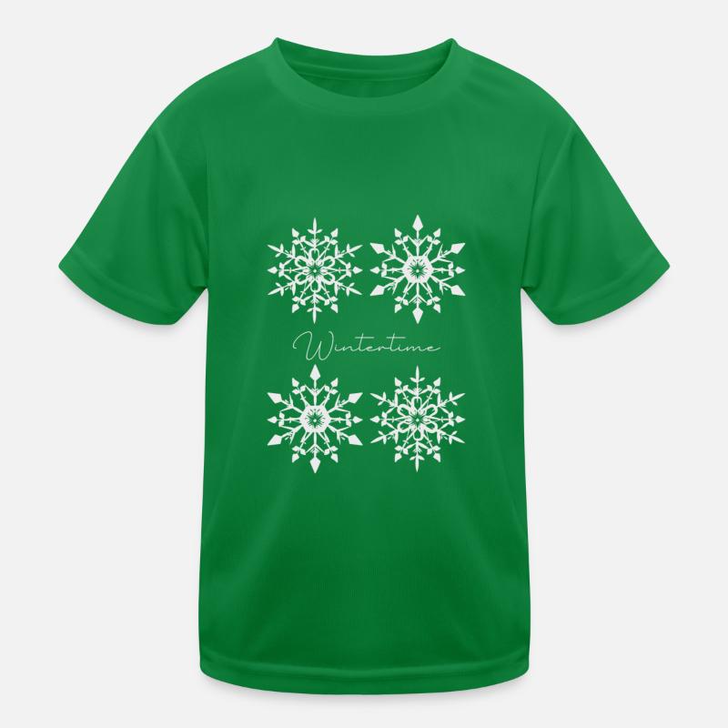 Wintertime Kids Functional T-Shirt