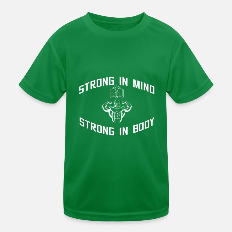 Strong Mind v2 Kinder Funktions-T-Shirt
