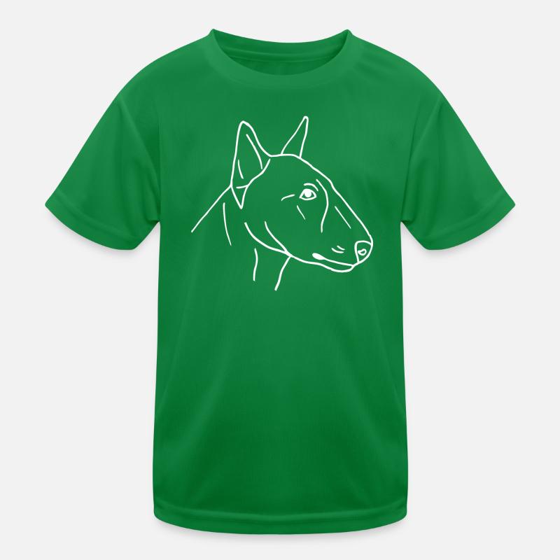 Bullterrier Kinder Funktions-T-Shirt