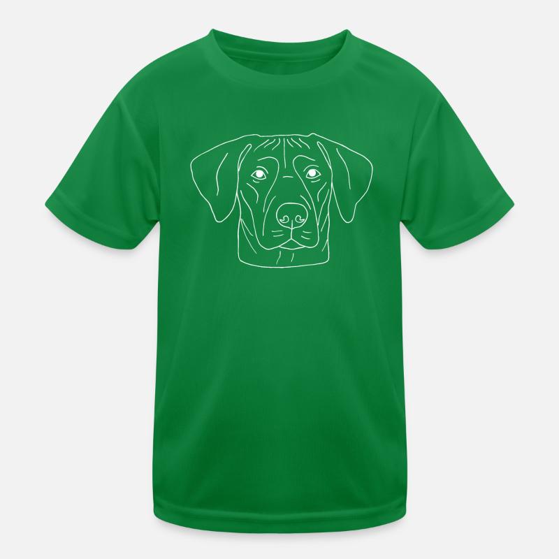 Rhodesian Ridgeback Kinder Funktions-T-Shirt