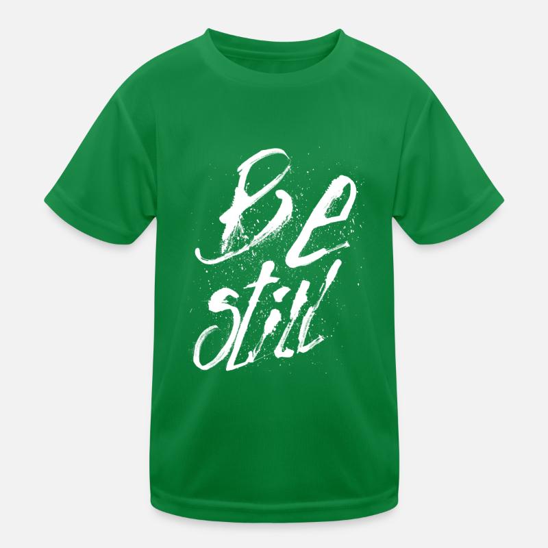 be still white Kids Functional T-Shirt