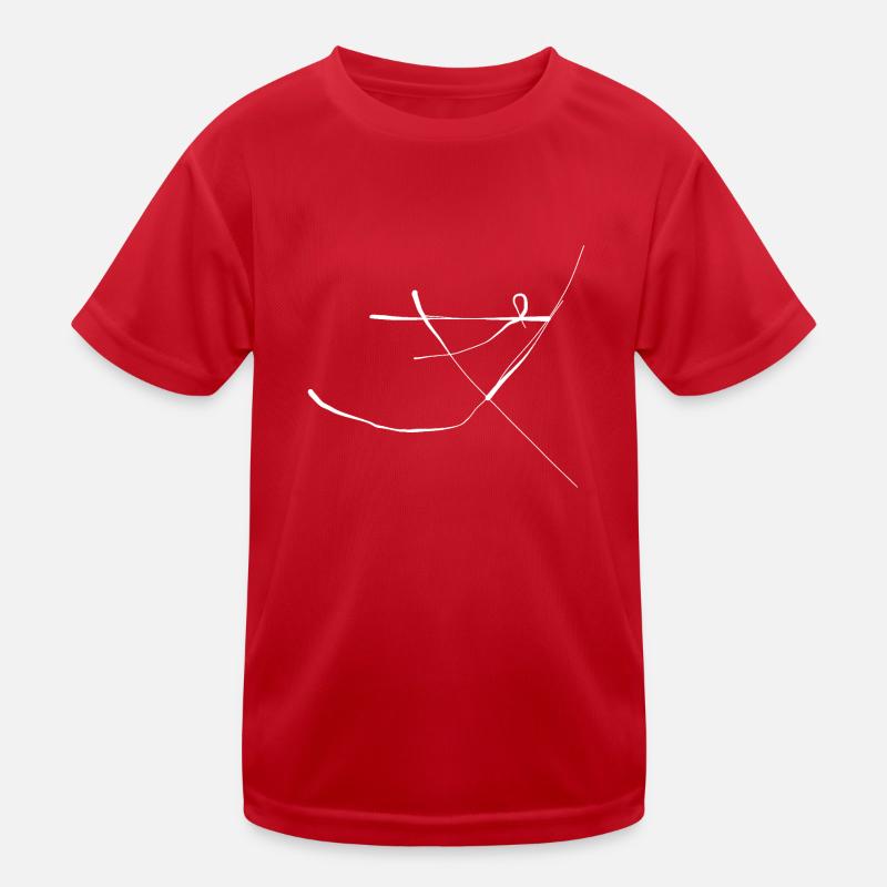 Abstrakt Kinder Funktions-T-Shirt