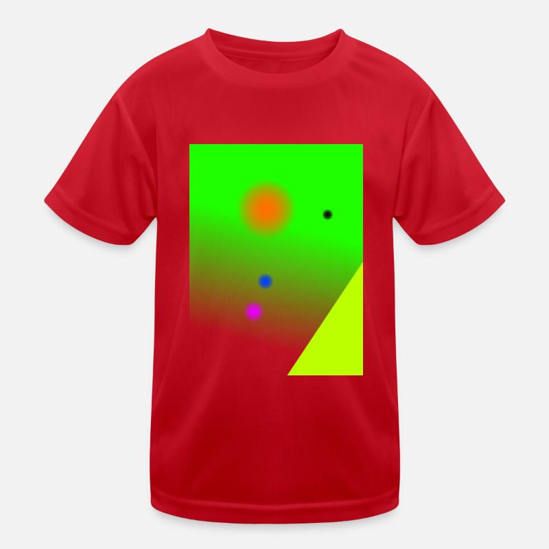 abstract Kids Functional T-Shirt