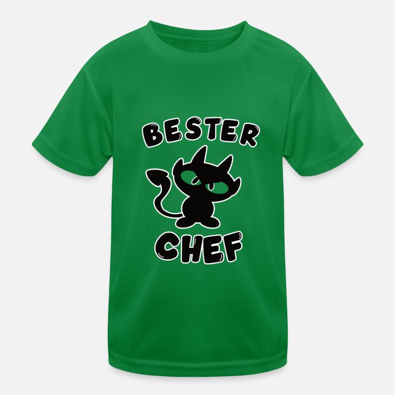 cooles bester Chef Design Kinder Funktions-T-Shirt
