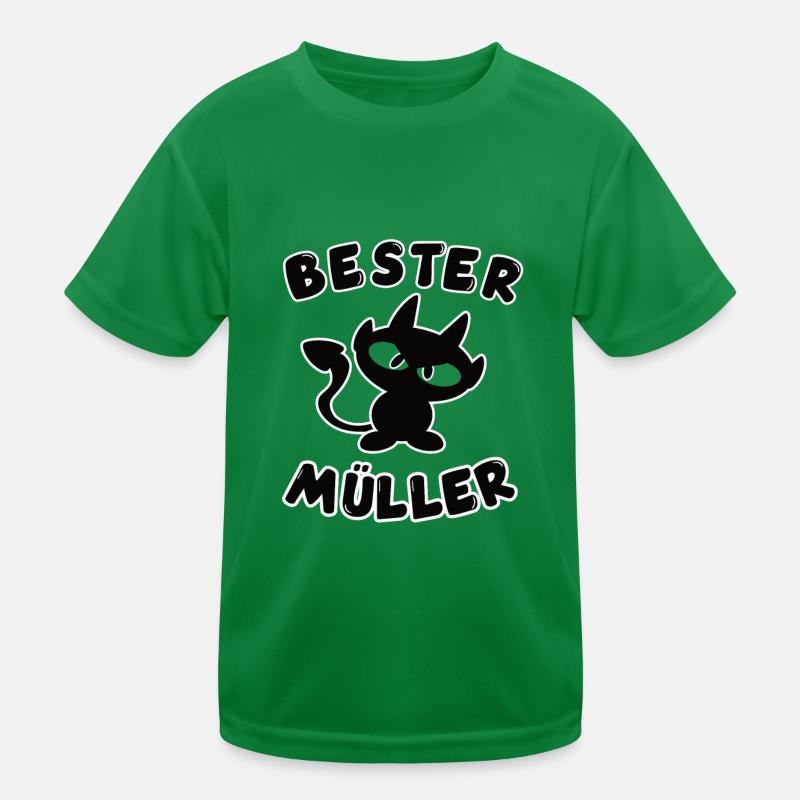 cooles bester Müller Design Kinder Funktions-T-Shirt