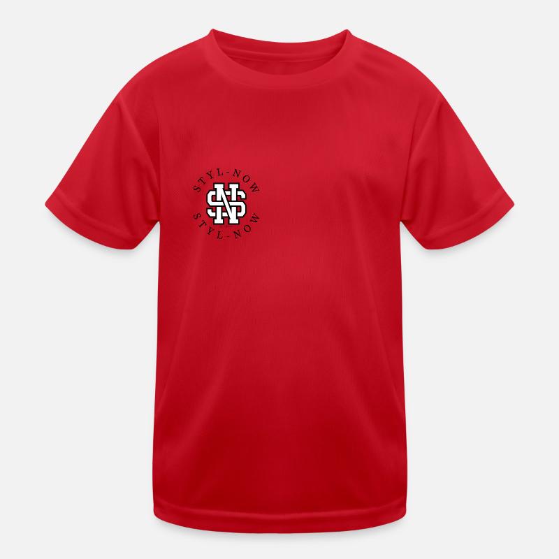 STYL-NOW Logo T-shirt sport Enfant