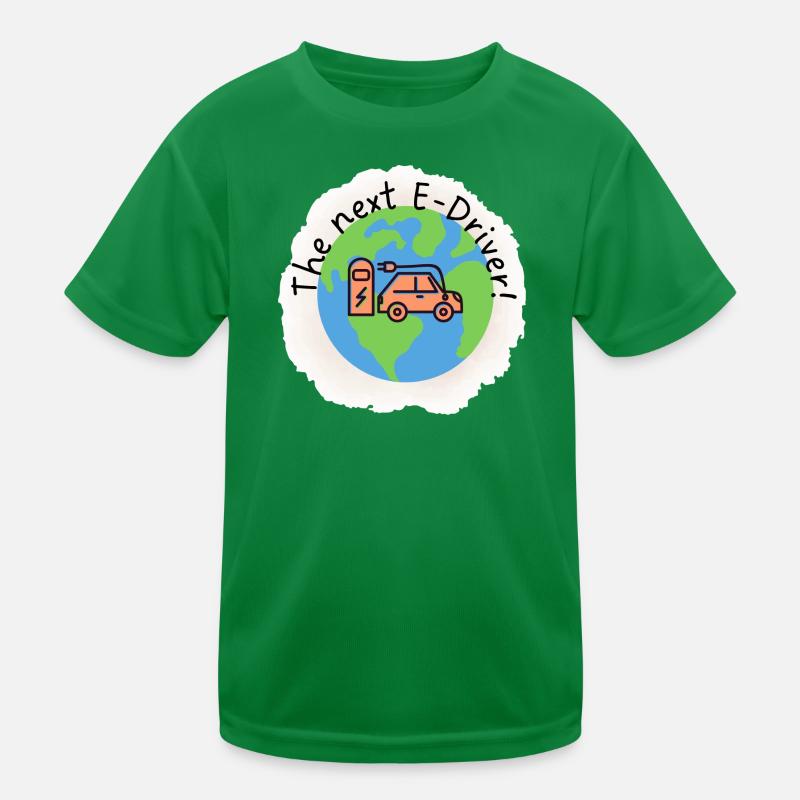 Next_E-Driver Kinder Funktions-T-Shirt