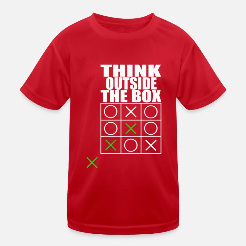 think outside the box Kids Functional T-Shirt