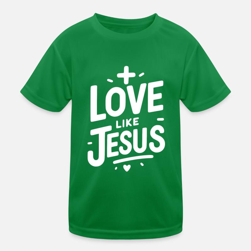 Love is Jesus Kids Functional T-Shirt