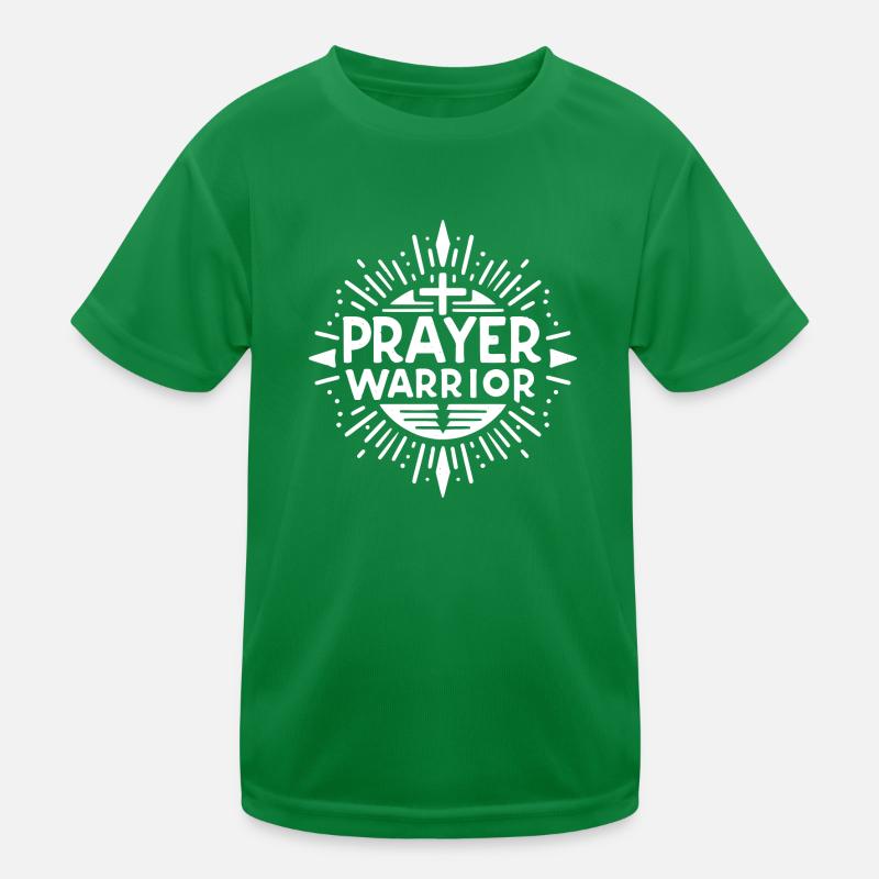 Prayer Warrior Kids Functional T-Shirt