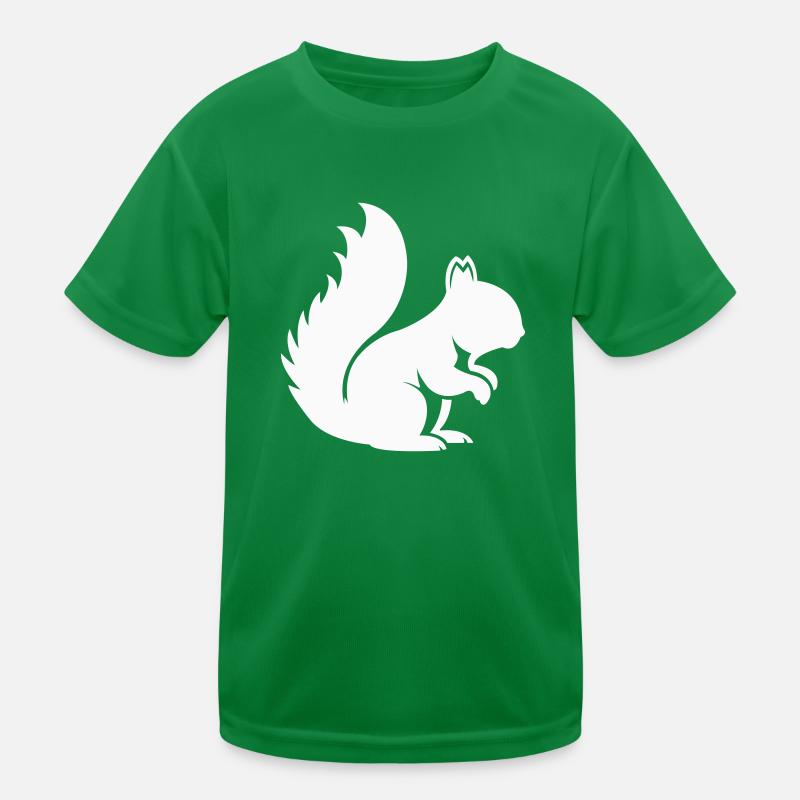 écureuil T-shirt sport Enfant