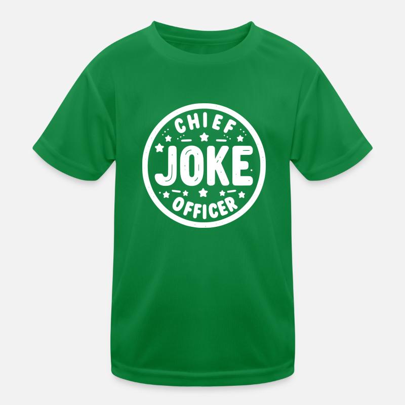 Chief Joke Officer Kids Functional T-Shirt