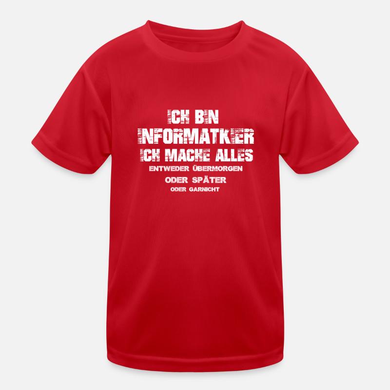 informatiker Kinder Funktions-T-Shirt