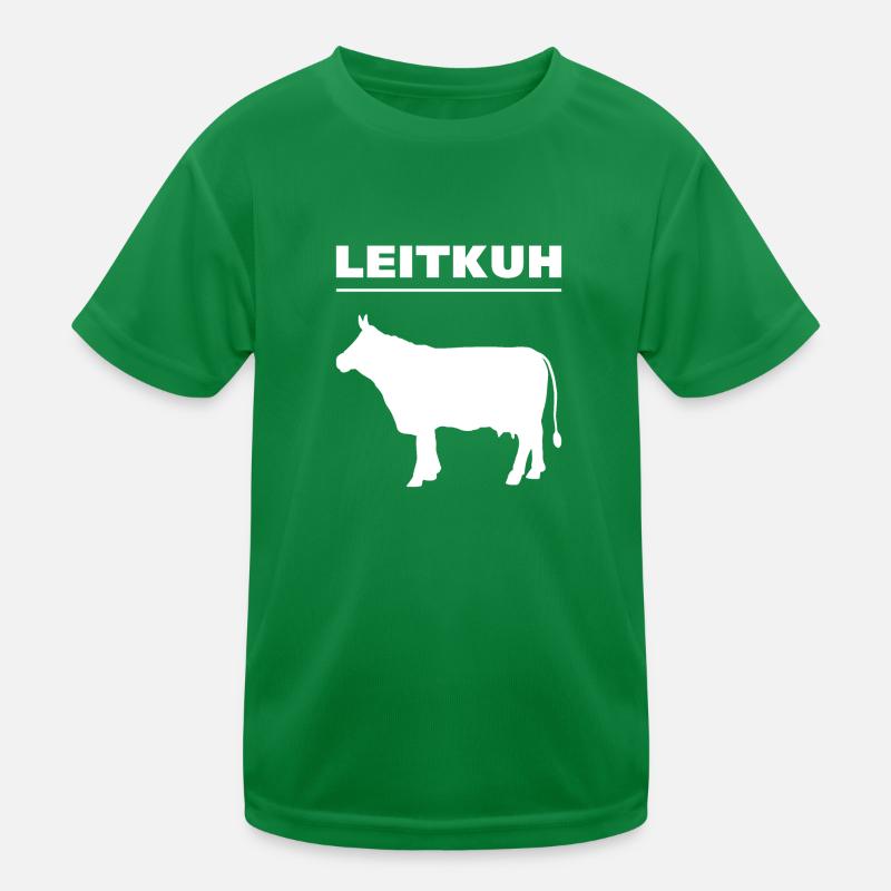 Leitkuh Kinder Funktions-T-Shirt