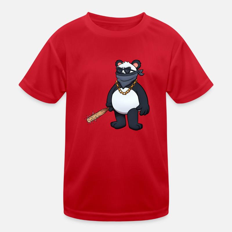 Panda Thug T-shirt sport Enfant