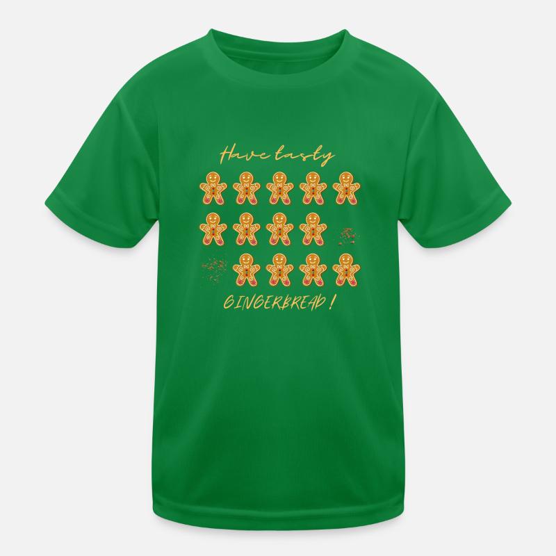 Leckere Lebkuchen Kinder Funktions-T-Shirt