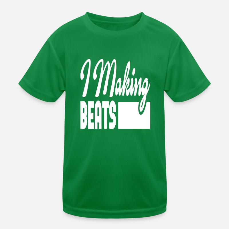 I Making Beats Kinder Funktions-T-Shirt
