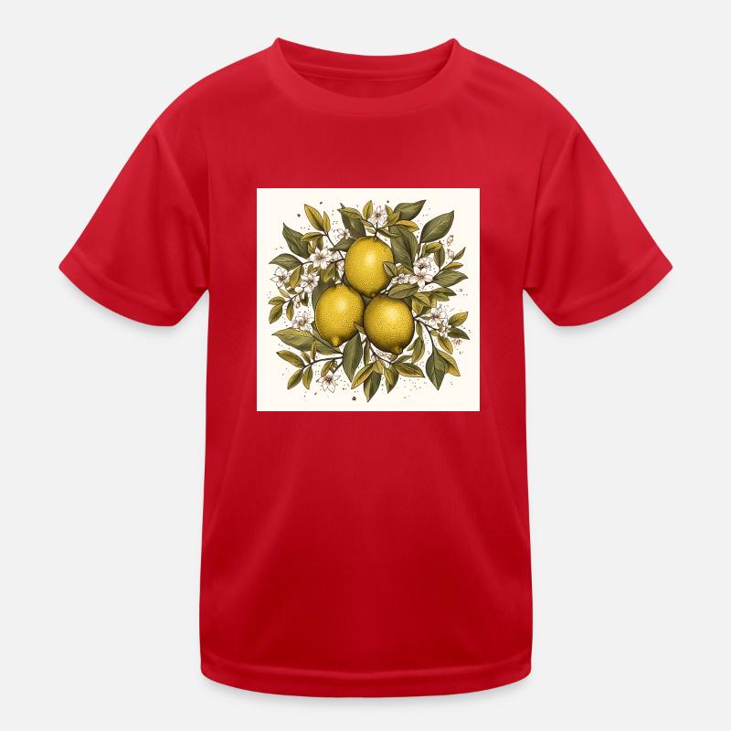 Lemons Kids Functional T-Shirt