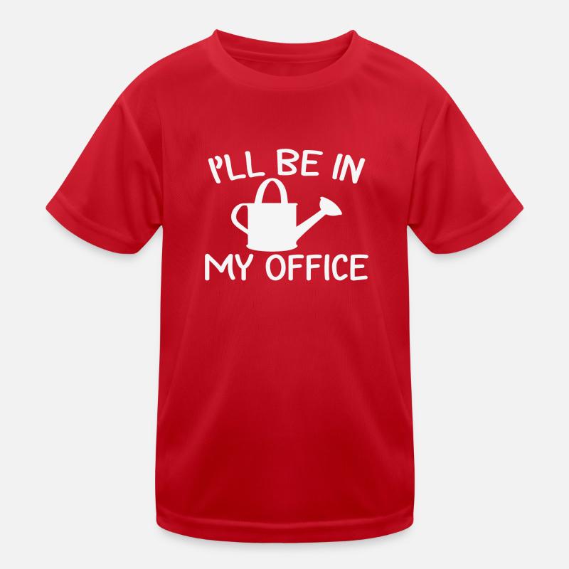 Je serai dans mon bureau T-shirt sport Enfant