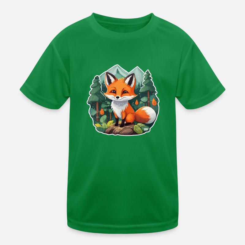 CuteFox Kids Functional T-Shirt