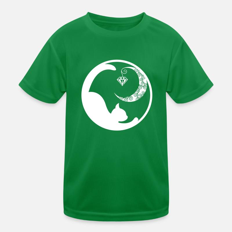Lune de chat T-shirt sport Enfant