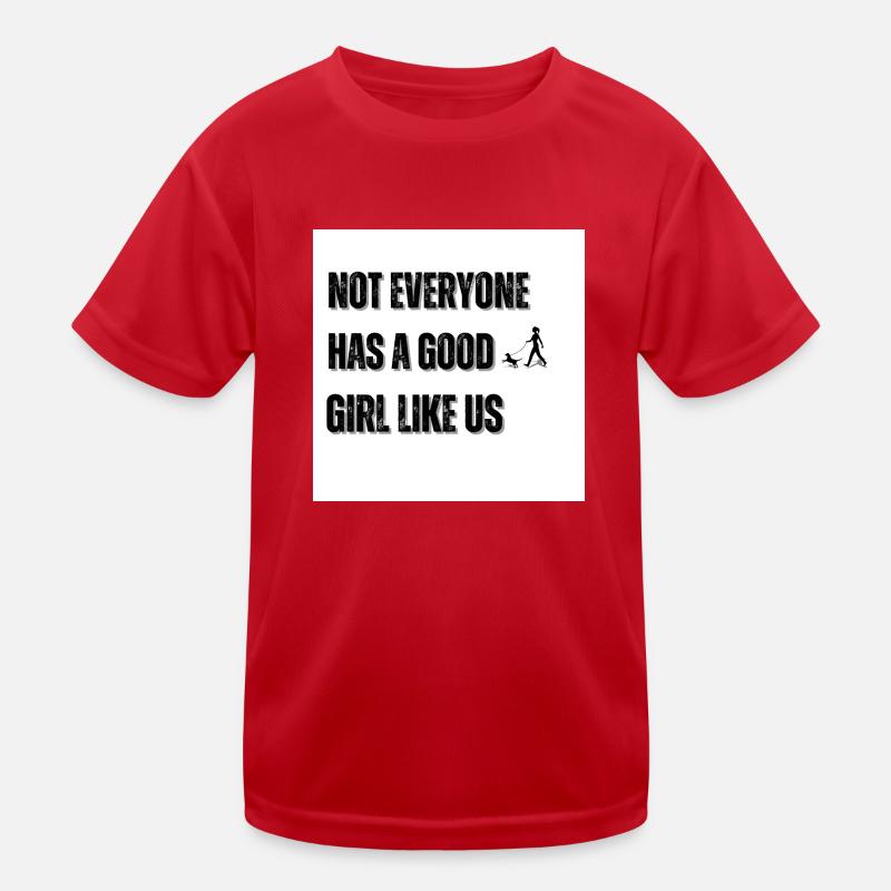 Gutes Mädchen Kinder Funktions-T-Shirt