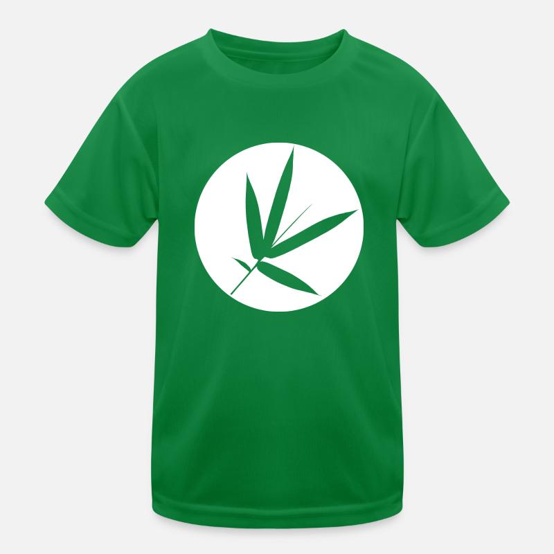 bamboo leaf Kids Functional T-Shirt