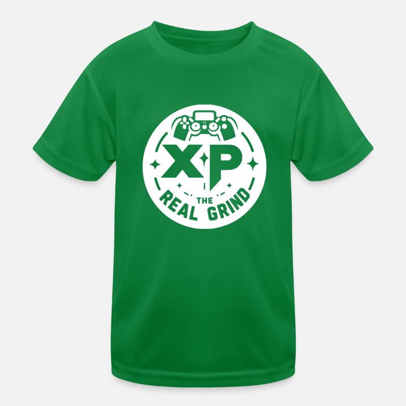 XP Der echte Grind Kinder Funktions-T-Shirt