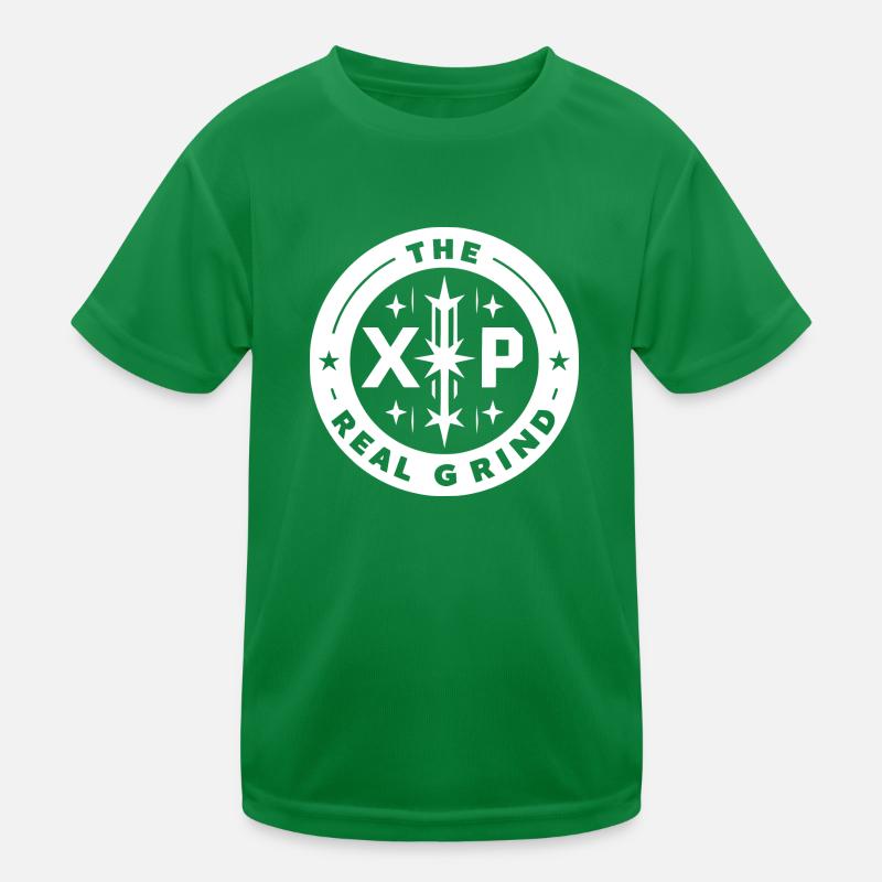 XP Der echte Grind Kinder Funktions-T-Shirt
