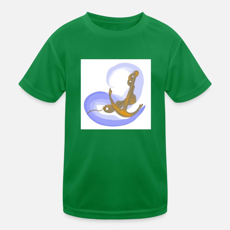Bootsanker Kinder Funktions-T-Shirt