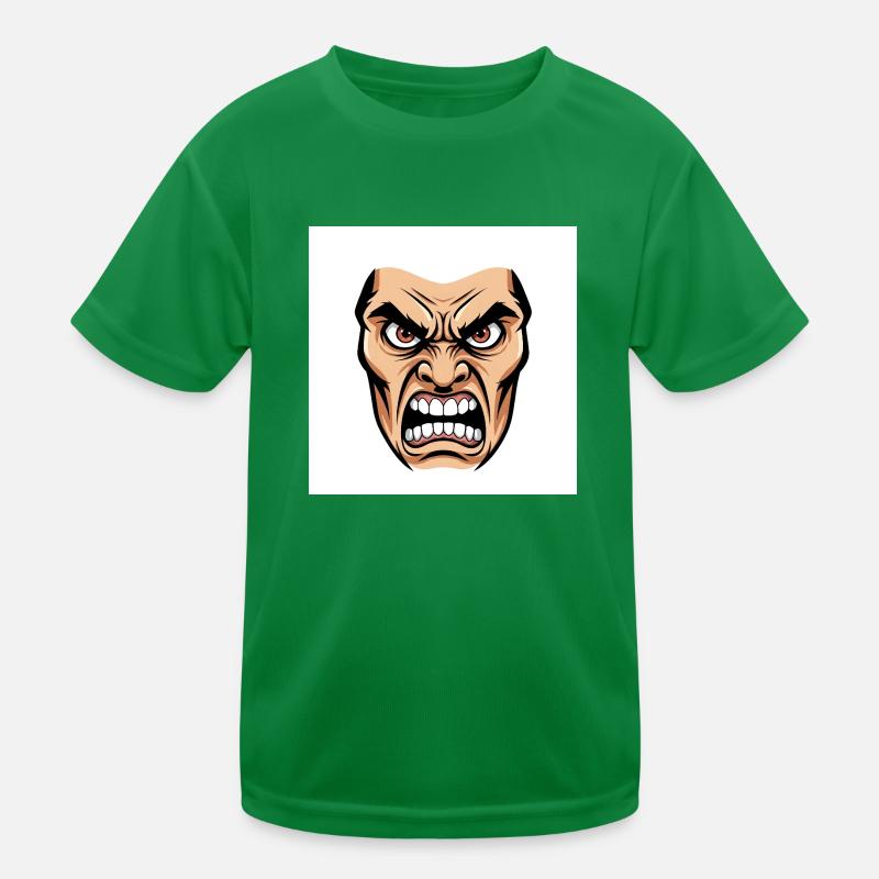 Die Essenz des Zorns: Eine explosive Grafik Kinder Funktions-T-Shirt