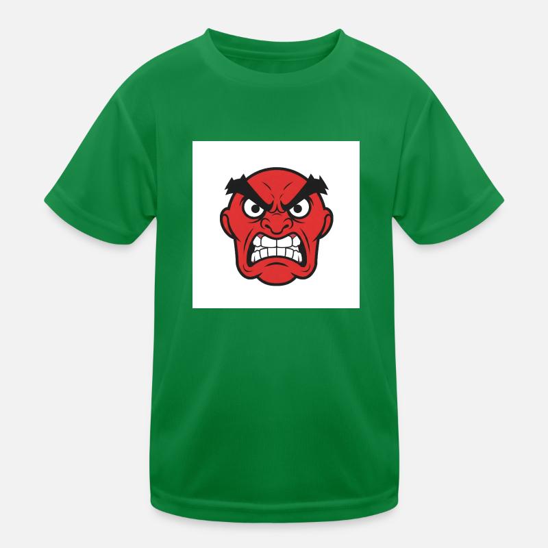 Expressive rage: A powerful display Kids Functional T-Shirt