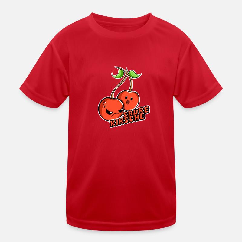 Sour cherry Kids Functional T-Shirt