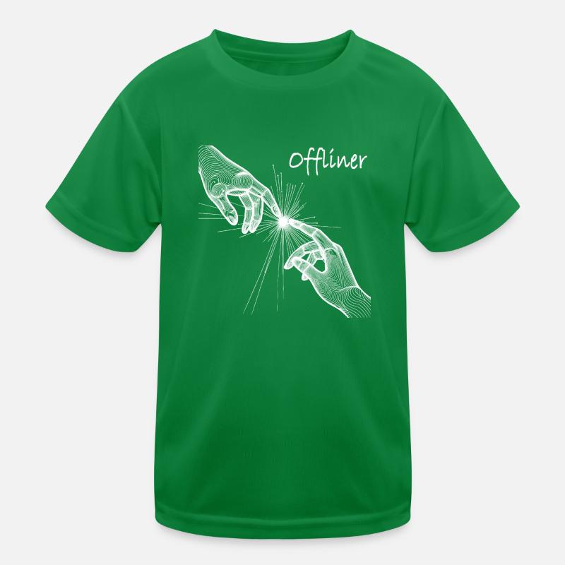 Hands Offliner Kids Functional T-Shirt