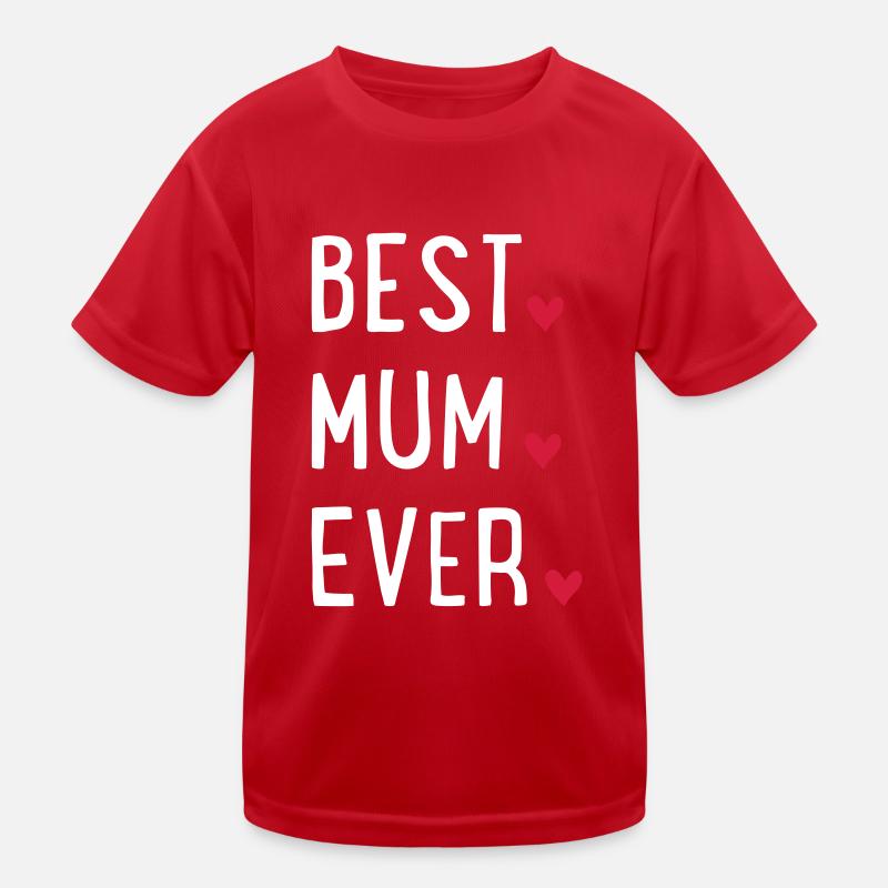 Mutter Kinder Funktions-T-Shirt