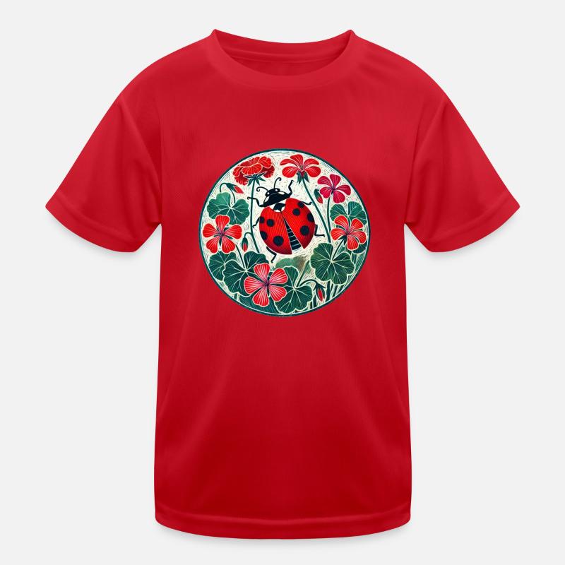 Ladybug Kids Functional T-Shirt