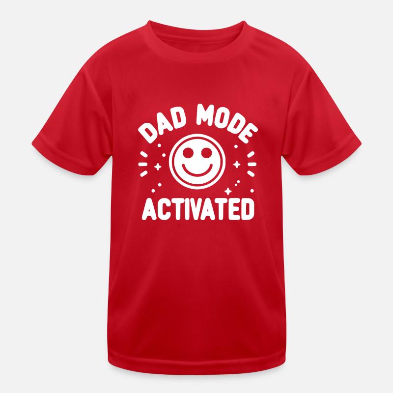 Dad Mode Activated Kids Functional T-Shirt
