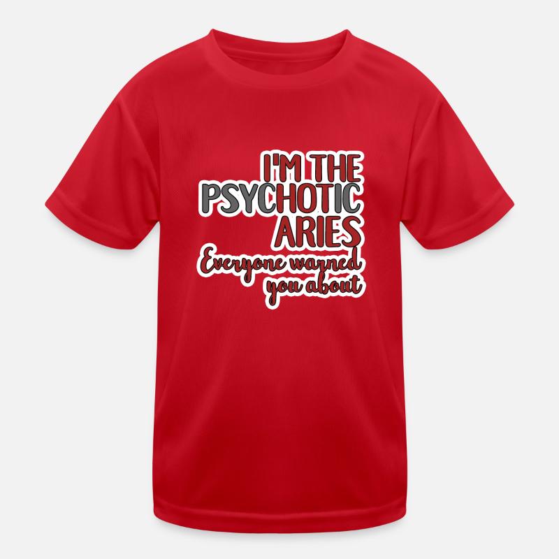 Aries / Zodiac Aries Kids Functional T-Shirt