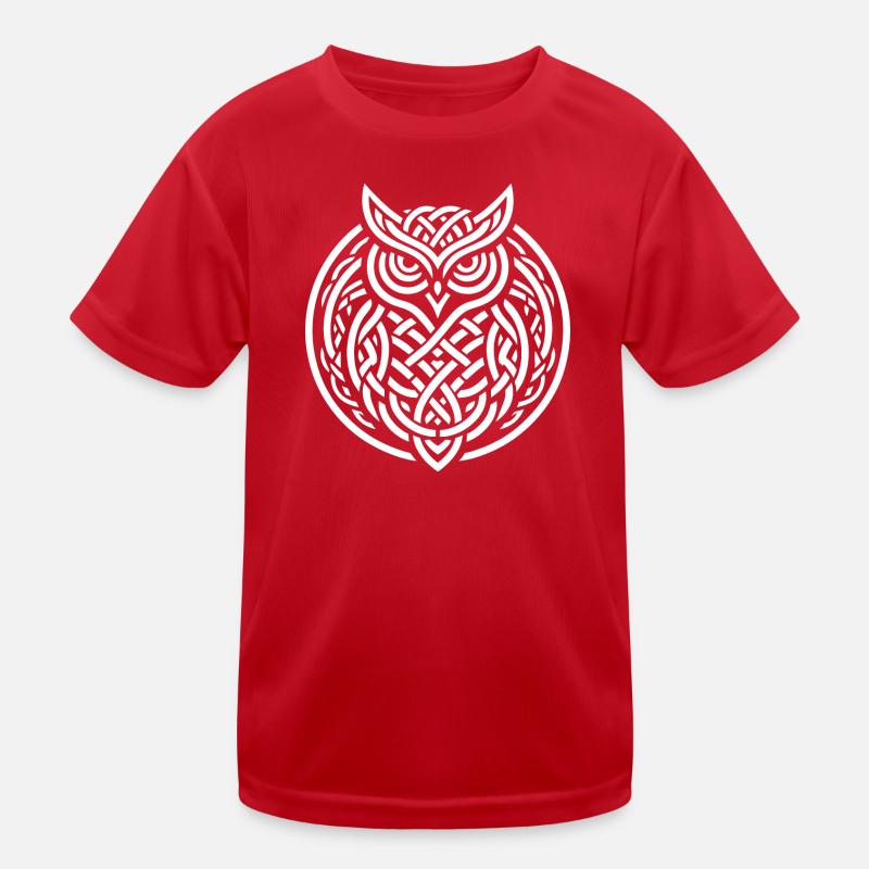 Hibou celtique T-shirt sport Enfant