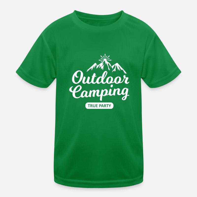 Adventure Travel Hiking Mountain Kinder Funktions-T-Shirt