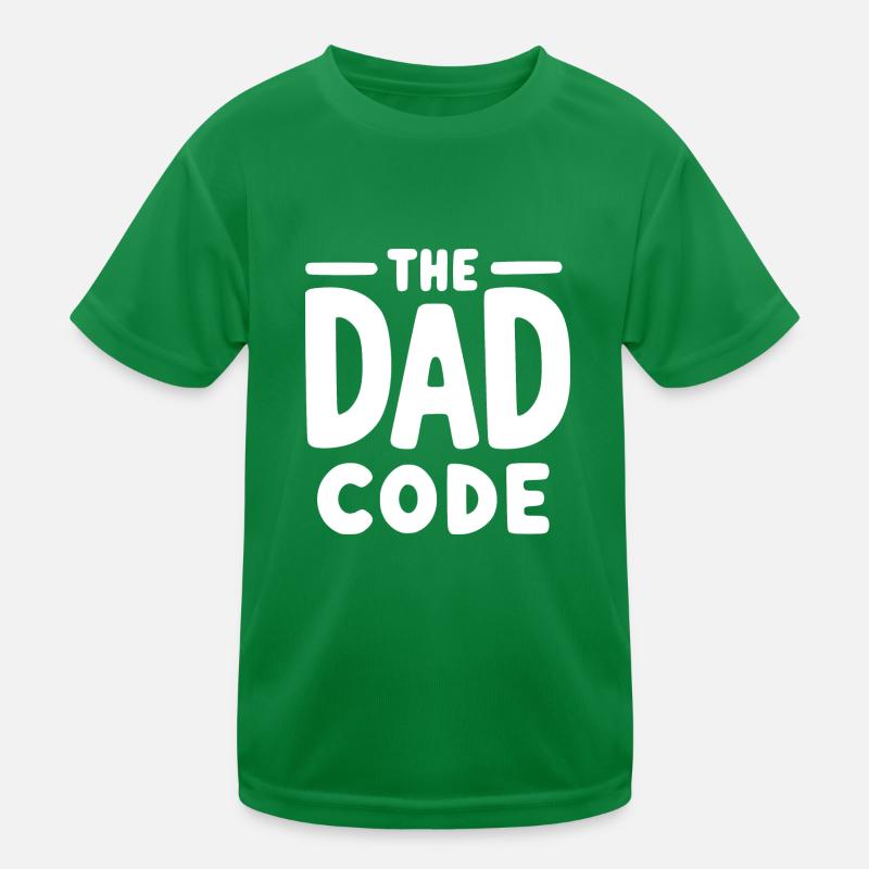 Der Papa-Code Kinder Funktions-T-Shirt