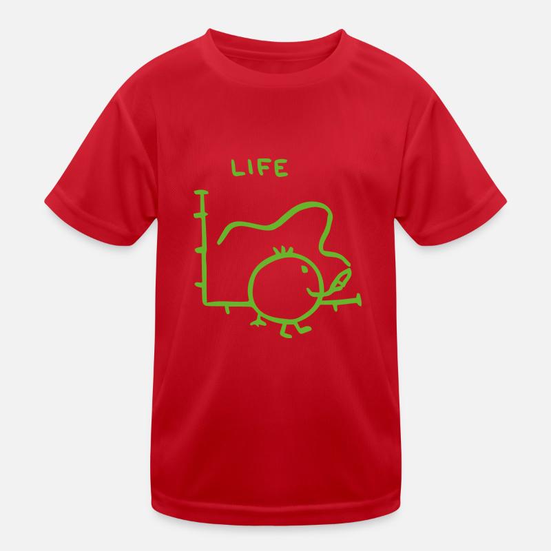 life statistics Kids Functional T-Shirt