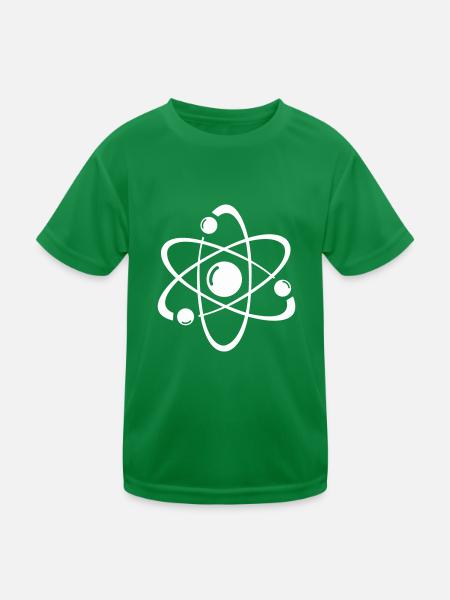 atom - Kids Functional T-Shirt - kelly green - Front