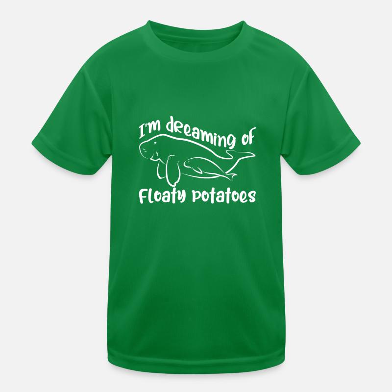 Ich träume von Manatee und Dugong Kinder Funktions-T-Shirt