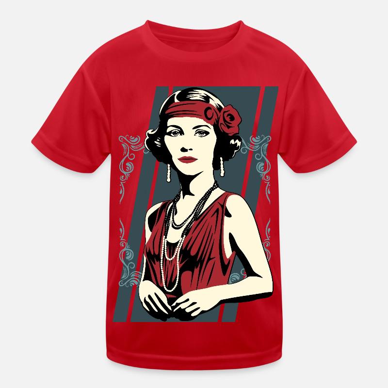 Flappers Mädchen AURORE Kinder Funktions-T-Shirt