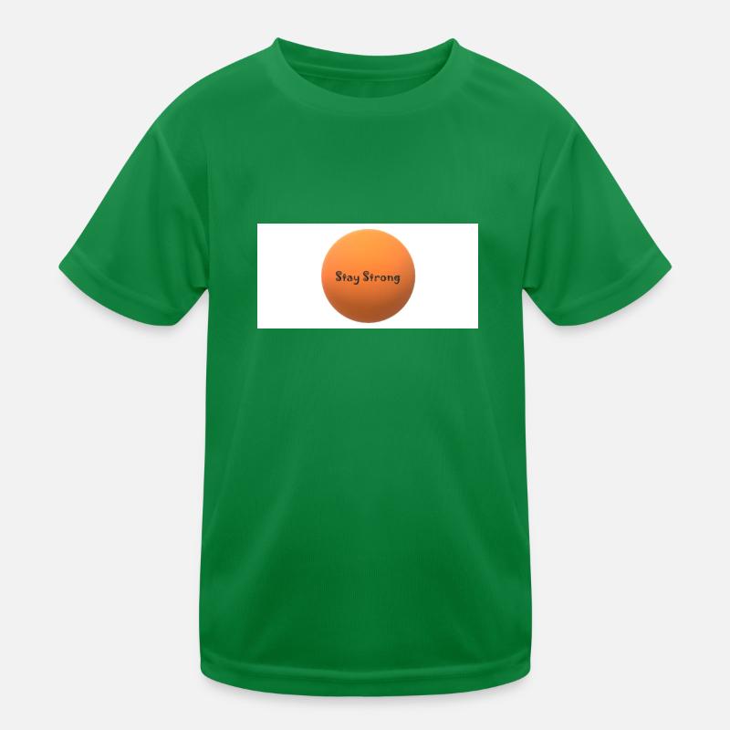 Stay Strong T-shirt sport Enfant