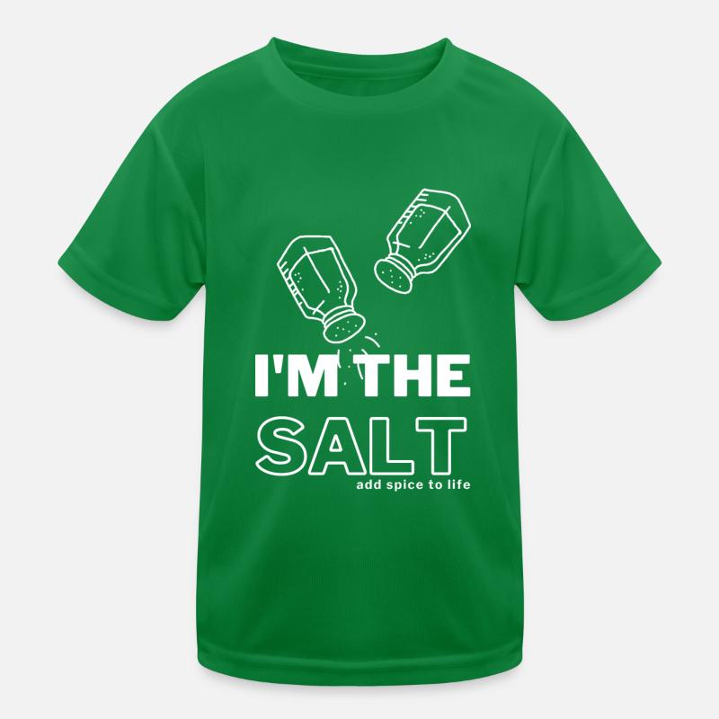 Le sel donne à la vie la bonne saveur T-shirt sport Enfant